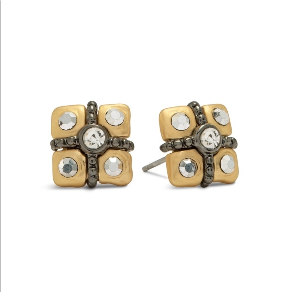 Chico’s Celia Square Stud Earrings